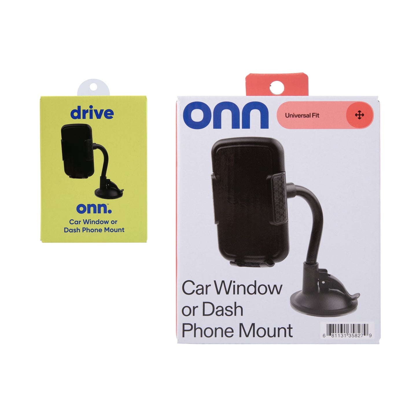 Dashboard & Windshield Cell Phone Mount, Black