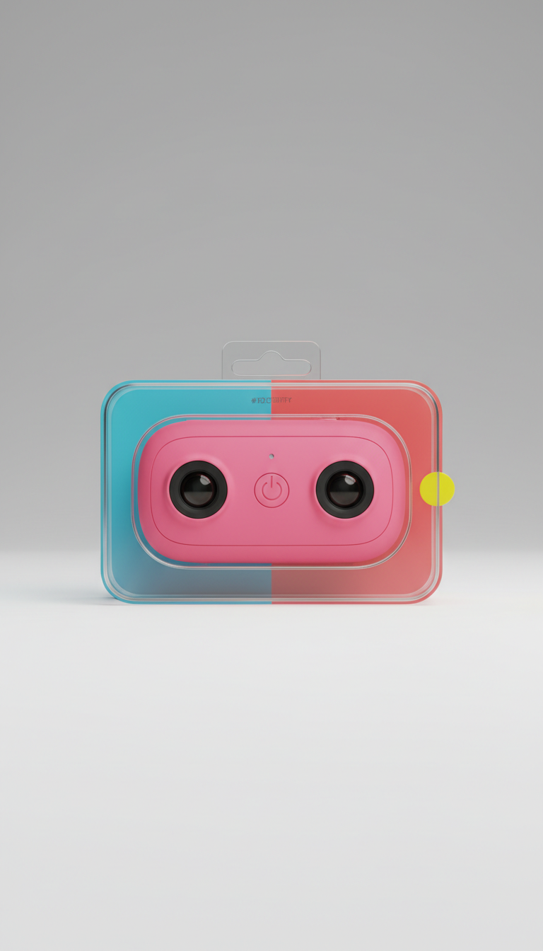 Glow Cube Fidget Toy